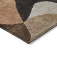 thumbnail image 3 of Addison Rugs Chantille Indoor/Outdoor Transitional Abstract Chocolate Machine Washable Runner Rug, 2'3" x 7'6", 3 of 8