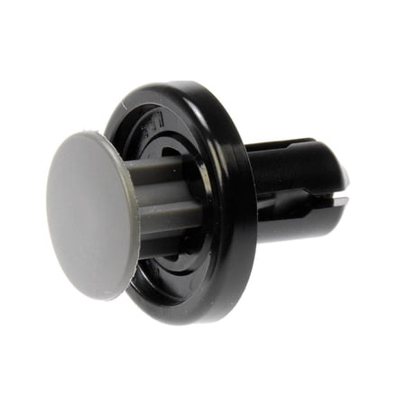 KarParts360 Rivet | Nylon Mandrel Material | Black | Push In | 9 Millimeters Drill Number/Hole Size | 10 pieces | Replacement For 90467-09227