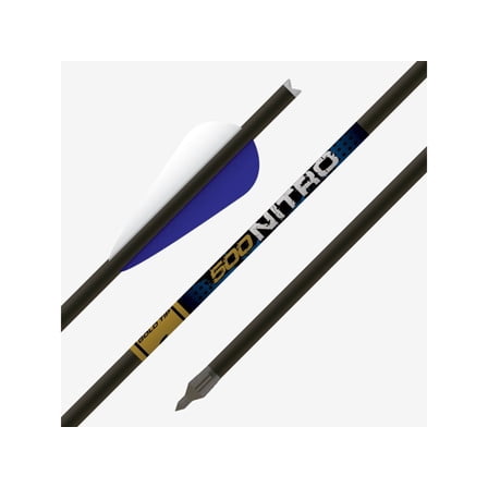 Gold Tip Nitro, 22 inch, Moon Nocks Shafts, 1dz, Loose