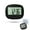 Black, variant on WIGACH Pedometer for Walking, Step Counter for Walking with Large Digital Display, Multi-Function Portable Sport Highly Accurate Pedometer Step count / Calories / Distance Function Counter - Black