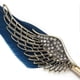 thumbnail image 2 of Feather Pen Set Retro Metal Personality Writing Suit for Couple Elder Teacher GiftNavy Blue, 2 of 3