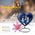 thumbnail image 5 of Sports Cremation Urns for Human Ashes Adult, Heart Shaped Urns for Ashes, Urns For Human Ashes Adult Male, Urn For Ashes For Women, Decorative Urns, Miniature Urns For Human Ashes, 3inch, 2Pc, 5 of 5