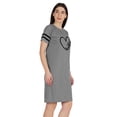 thumbnail image 2 of Inkmeso Besties Tunique Graphique T-Shirts Col Rond Robe Été Manches Courtes Hauts, 2 of 8