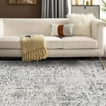 thumbnail image 4 of FairOnly 2'x6' Vintage Runner Rug Hallway Area Rugs for Kitchen Washable Non-Slip Gray Soft Rug for Bedroom, 4 of 7