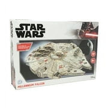 4D Cityscape Star Wars 3D Paper Model Kits (Millennium Falcon)