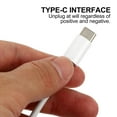 thumbnail image 3 of Minkissy White Type-C Sound Adapter 3 in 1 USB Adapter for Laptop Home Use Compact Portable Durable, 3 of 7