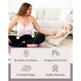 thumbnail image 2 of Kindred Bravely Sublime Sports Pumping Bra Hands Free | Patented All-in-One Nursing Bras for Breastfeeding and Pumping (Black, Medium), 2 of 5