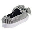 thumbnail image 3 of Converse CTAS Women's Knot Slippers White/Black/White 560673c, 3 of 6