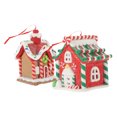 thumbnail image 4 of TEHAUX PVC Christmas House Decorations Unique Xmas Tree Ornaments Pendants 2 Pieces Holiday Decor for Home and Tree, 4 of 8