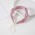 thumbnail image 1 of Pendiente Falso BLESIY Cinta Dulce Cabellero Aro de pelo Rosa Rosado, 1 of 8
