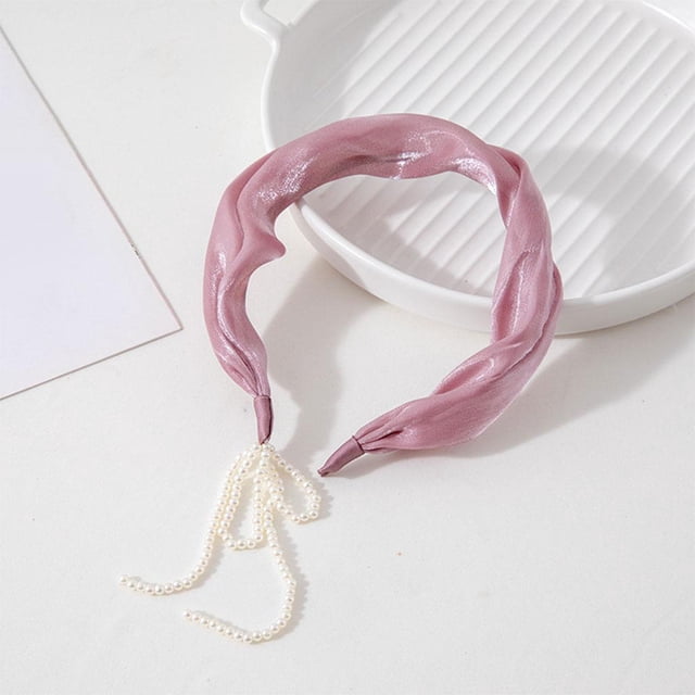 Pendiente Falso BLESIY Cinta Dulce Cabellero Aro de pelo Rosa Rosado