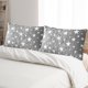 thumbnail image 1 of Amorosa Fundas de Almohadas Impermeable de Triple Capa 2 Piezas Funda de Almohada Sofá Transpirable Protector de AlmohadaI Lavable Máquina para Hogar Hotel Estrellas King-50*90cm, 1 of 8