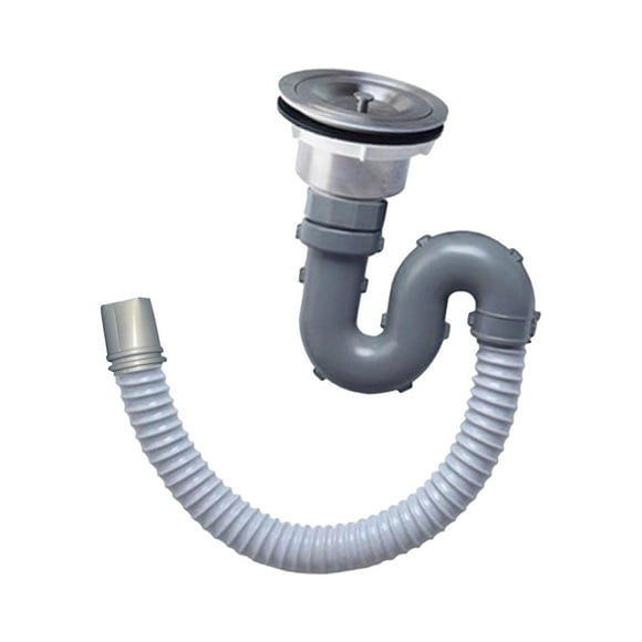 bedienty Kitchen Sink Drain Pipe Expandable Universal Drainage Hose for Bathtub Sinks Style A