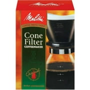 Melitta 640616 Gourmet Pour-Over Coffeemaker, 10-Cup, Each