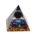 thumbnail image 3 of Fyearfly Crystal Pyramid Healing Stones, Orgone Pyramid Chakra Stones Healing Crystals Resin Pyramid Crystal for Positive Energy Wealth Prosperity Meditation Decor, 3 of 8