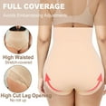 thumbnail image 4 of ANYFIT WEAR Plus Size Women High Waist Tummy Control Shapewear Panty Shaping Briefs with Lace Body Shaper Butt Lifter Underwear, 4 of 6