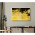 thumbnail image 2 of wall26 Canvas Print Wall Art Grunge Black &amp; Gold Textured Paint Strokes Abstract Shapes Illustrations Minimalism Bohemian Colorful Multicolor Dark for Living Room, Bedroom, Office - 32"x48&q, 2 of 5