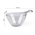 thumbnail image 2 of Fiudx Cuchara de Riego Transparente de Mango Largo, Gran Oferta. Cucharón de Agua de Gran Capacidad Sin Pico para Jardín y Cocina. Pala de Plástico Resistente para Almacenar Agua., 2 of 2