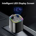 thumbnail image 2 of Fast Car Charger Adapter, 4 in 1 charging, UL Safety Certification, Type-C, Lightning Charging Plug, USB C & USB A Ports, For Road Trips & Daily Commute, Compatible with Most mobile phones, 2 of 8