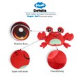 thumbnail image 2 of DolliBu Crab Stuffed Animal Plush Toy, Kids & Adults Huggable Crab Stuffed Toy Cuddle Gifts, Cute Stuffed Animals for Toddler & Baby First Sea Creature Plush, Super Soft Toys for Girls & Boys 5.5 Inch, 2 of 8