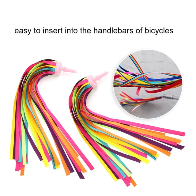 Manillar Streamers Ecomeon Accesorios para Bicicleta para niños multicolor