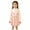 Pink, variant on Levmjia Girls Dress Set 1 - 8 Years Acrylic Soft Pocket Rabbit Floral Trim Knit Sweater Dress Girl Outfit Long Sleeve Cardigan Dress for Kids Girls Clothing