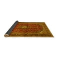 thumbnail image 2 of Ahgly Company Indoor Round Medallion Yellow Traditional Area Rugs, 7' Round, 2 of 4