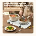 thumbnail image 5 of S Double Trouble Hot Plate: 2000W Electric Stove Burners For Cooking Up A Storm In The Kitchen, 5 of 5