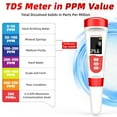 thumbnail image 4 of PH Meter for Water, 4 in 1 PH Temp EC TDS Meter for Hydroponics PPM Water Tester Digital,0.01 High Precision pH Tester Digital with ATC, TDS pH Meter for Water, Wine, Pool, Hydroponics and Aquariums, 4 of 11