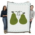 thumbnail image 2 of Pure Country Weavers Make A Great Pear Tapestry Throw Blanket Woven from Cotton - Made in The USA (54x72), 2 of 7