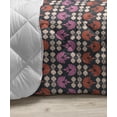 thumbnail image 3 of Rocket Down Alternative Comforter, Flying Space Elements Playful Modern Pattern, Microfiber Quilt for All Season, 5 Sizes, Burnt Sienna Quartz, by Ambesonne, 3 of 3