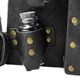 thumbnail image 6 of Segolike Medieval Belt Bag Belt Pouch Waist Bag for Men Costume Props Accessories Black, 6 of 8