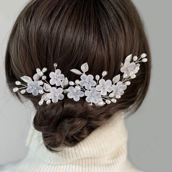 5PCS Bride Hair Accessories, Vintage Leaf Hair Pins, Bridesmaid Headpiece for Wedding Hair Pins, Bride and Bridesmaid Hairstyle Accessories