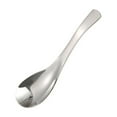 thumbnail image 4 of Raindrops Ergonomic Handle Soup Spoon Stainless Steel Silver 1Pack 5.9 x 1.6 x 0.2in, 4 of 8