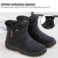 thumbnail image 4 of HAJINK Women Winter Snow Boots Keep Warm Ankle Booties Non-Slip Sole Waterproof Shoes, 4 of 6
