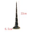 thumbnail image 2 of 22 Cm Moderno Modelo de Torre Khalifa Artesanía Adornos de Oficina Torre Auspiciosa Regalos Accesorios de Decoración para hogar (bronce) Colco Estatua de toalla Burj Khalifa, 2 of 8