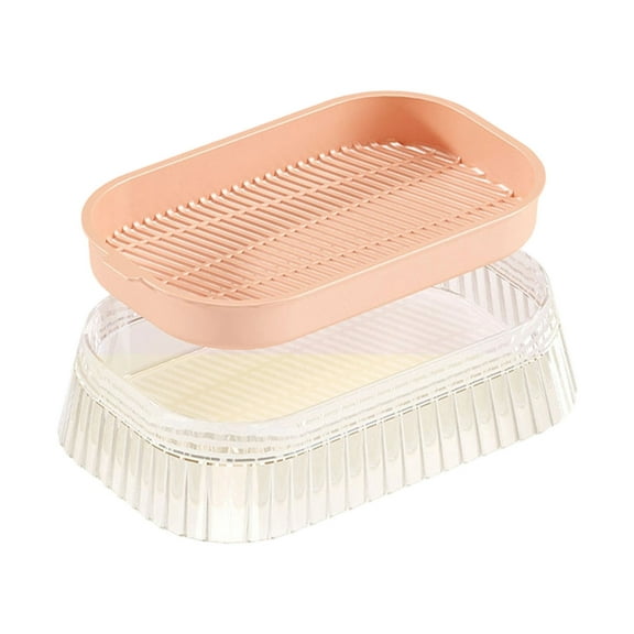Zzbeans Transparent Hydroponic Growing Kit, Soilless Starter Tray with Floating Insert, 12/24 Cell Water-Planting Box for Herbs Microgreens, Easy Harvest Classroom Kitchen Countertop Garden, Pink