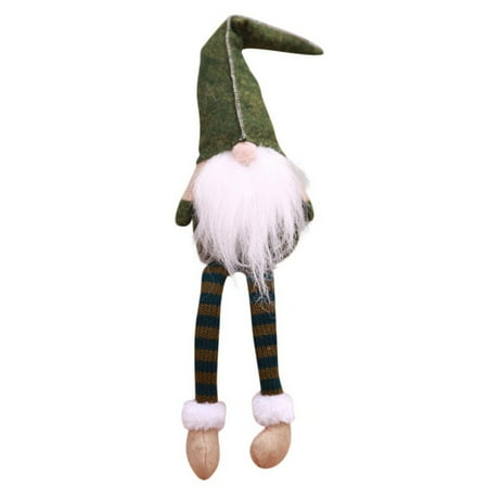 Doll Legs And Hands - Cluxwal Santa Claus Long Leg Gnome Plush Doll Handmade Home Decor Collectible Dolls Desktop Ornament