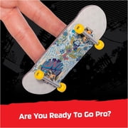 TECH DECK, Santa Cruz Pro Series Finger Board with Storage Display, Built for Pros; Authentic Mini Skateboards, Kids Toys for Ages 6 and up