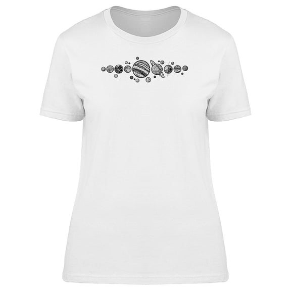Planets In The Solar System Tee Men's -Image by Shutterstock
