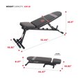 thumbnail image 2 of Sunny Health & Fitness Adjustable Utility Weight Bench - SF-BH6921, 2 of 9