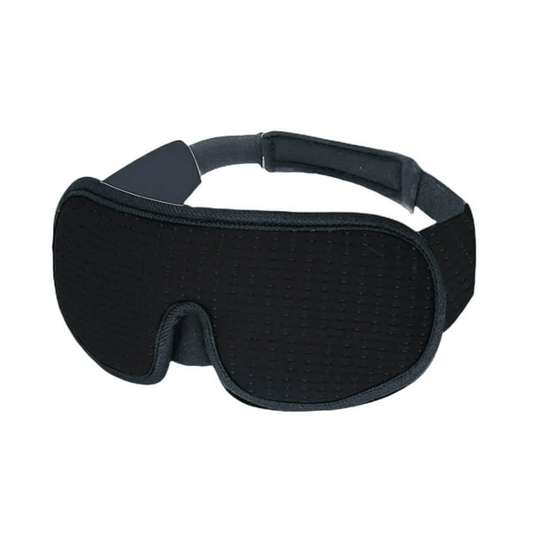 Antifaz 3d Para Dormir Adjustable y Respirable Negro con Tapones de Oidos Lab.G Antifaz para Dormir