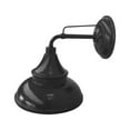 thumbnail image 3 of Hampton Bay 11 in. Black Barn Outdoor Wall Light Sconce, 3 of 15