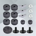 thumbnail image 6 of WHAMVOX  18 in Cymbal Noise-reducing Pads Drum Dampeners Felts Cymbals Grey, 6 of 8