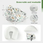 Nursing Pillow for Breastfeeding, Breastfeeding Pillows for More Support, Adjustable Waist Strap,Removable Cotton Cover