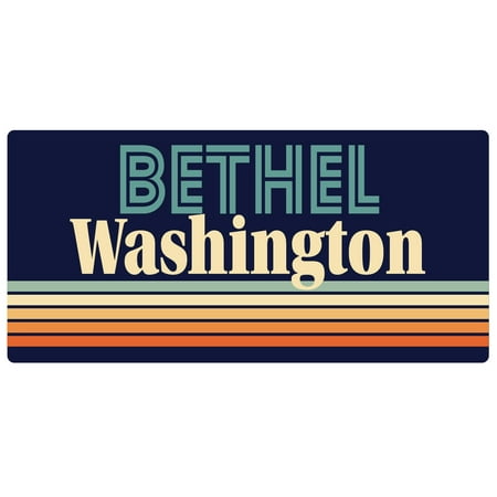 

Bethel Washington 5 x 2.5-Inch Fridge Magnet Retro Design