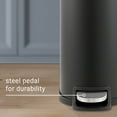 thumbnail image 6 of happimess Roland 10.6-Gallon Step-Open Trash Can, Charcoal Black, HPM1010B, 6 of 9