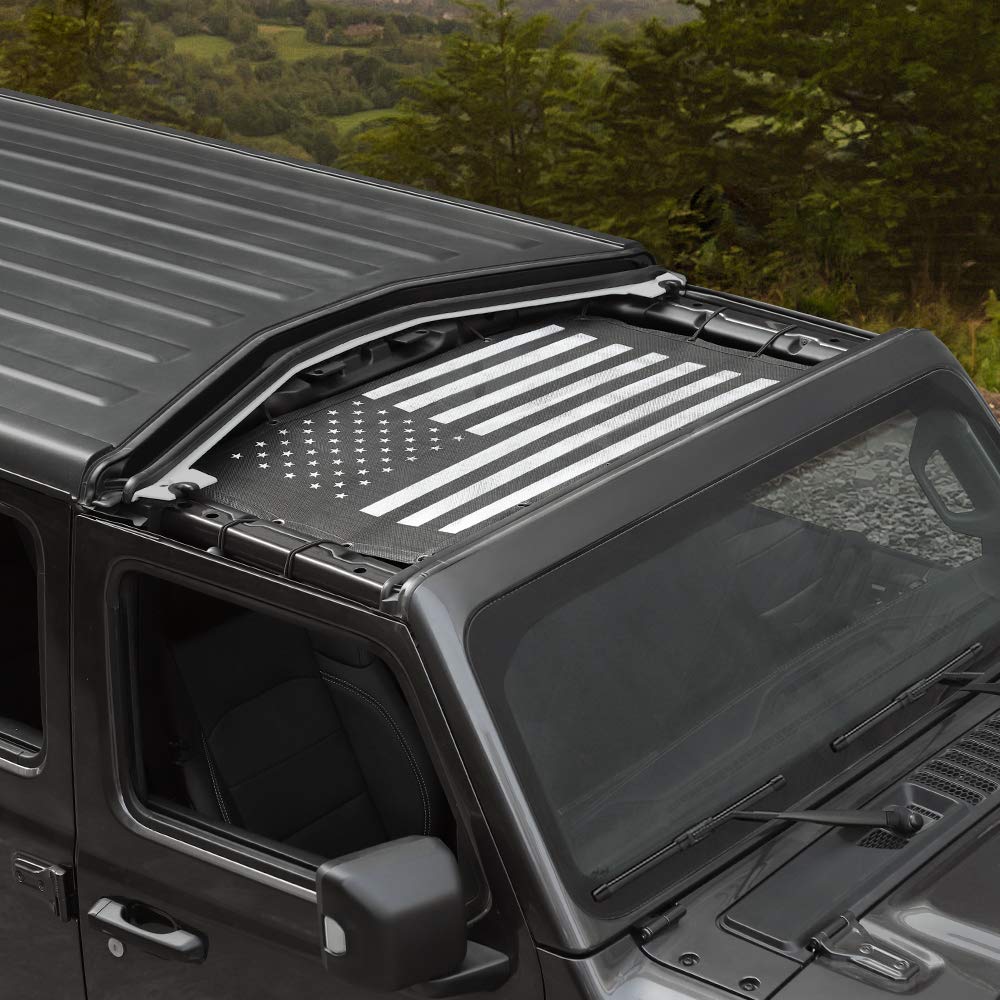 Voodonala for Jeep JL Sunshade Mesh Sun Shade Bikini Top for 20182022