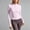 F-242Pink, variant on ZHOGXU Women's Yoga Coat Long Sleeve Solid Color Zipper Slim Fit Stretchy Lightweight Comfortable Jacket For Casual Daily Wear Beige L