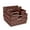 Chocolate, variant on Sorbus Set of 9 Large Storage Baskets for Organizing, Mesh Hand-Woven Basket, Linen Closet Organizers and Storage, Organizer Storage Baskets for Shelves, Organizers and Storage (White)